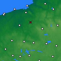Nearby Forecast Locations - Zegrze Pomorskie - Harita