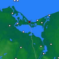 Nearby Forecast Locations - Świnoujście - Harita