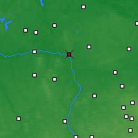 Nearby Forecast Locations - Koło - Harita