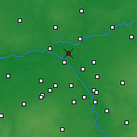 Nearby Forecast Locations - Legionowo - Harita