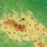 Nearby Forecast Locations - Jelenia Góra - Harita