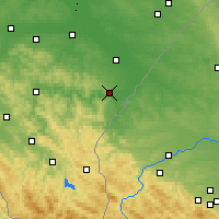Nearby Forecast Locations - Przemyśl - Harita