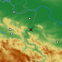 Nearby Forecast Locations - Lozniçe - Harita