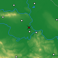 Nearby Forecast Locations - Batajnica - Harita
