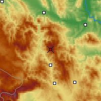 Nearby Forecast Locations - Kopaonik Dağı - Harita