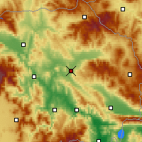 Nearby Forecast Locations - İştip - Harita