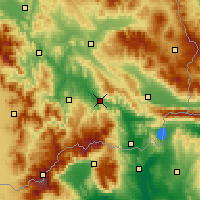 Nearby Forecast Locations - Demir Kapı - Harita