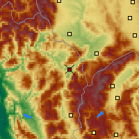 Nearby Forecast Locations - Kökes - Harita