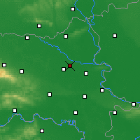 Nearby Forecast Locations - Osijek - Harita
