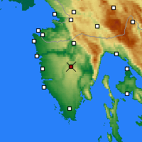 Nearby Forecast Locations - Pazin - Harita