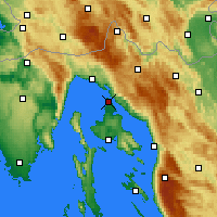 Nearby Forecast Locations - Omišalj - Harita