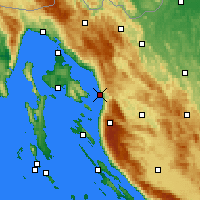 Nearby Forecast Locations - Senj - Harita