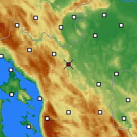 Nearby Forecast Locations - Ogulin - Harita