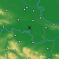 Nearby Forecast Locations - Gradište - Harita