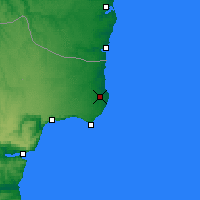 Nearby Forecast Locations - Şabla - Harita