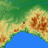 Nearby Forecast Locations - Giovi Pass - Harita
