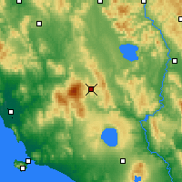 Nearby Forecast Locations - Radicofani - Harita