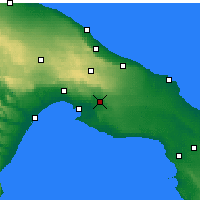 Nearby Forecast Locations - Grottaglie - Harita