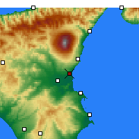 Nearby Forecast Locations - Katanya - Harita