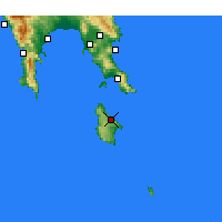 Nearby Forecast Locations - Çuha Adası - Harita