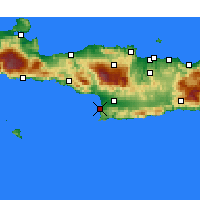 Nearby Forecast Locations - Matala - Harita