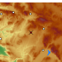 Nearby Forecast Locations - Uşak - Harita