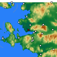 Nearby Forecast Locations - Çiğli - Harita