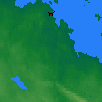 Nearby Forecast Locations - Kolezhma - Harita