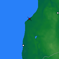 Nearby Forecast Locations - Pāvilosta - Harita