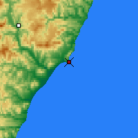 Nearby Forecast Locations - Cape Zolotoj - Harita