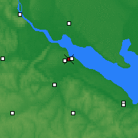 Nearby Forecast Locations - Çerkası - Harita