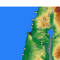 Nearby Forecast Locations - Hayfa - Harita