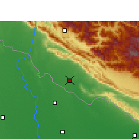 Nearby Forecast Locations - Nepalgunj - Harita