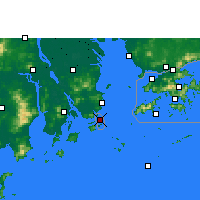 Nearby Forecast Locations - Makao - Harita