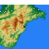 Nearby Forecast Locations - Owase - Harita