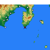 Nearby Forecast Locations - Irozaki - Harita