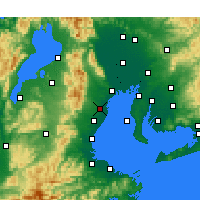 Nearby Forecast Locations - Yokkaichi - Harita