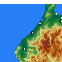 Nearby Forecast Locations - Komatsu - Harita