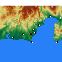 Nearby Forecast Locations - Şimada - Harita