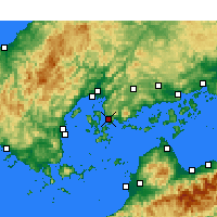 Nearby Forecast Locations - Kure - Harita