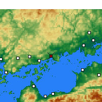 Nearby Forecast Locations - Fukuyama - Harita