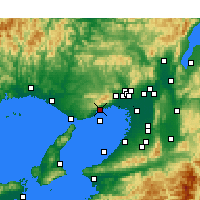 Nearby Forecast Locations - Kobe - Harita