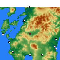 Nearby Forecast Locations - Hitoyoshi - Harita