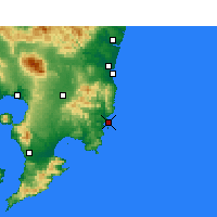 Nearby Forecast Locations - Aburatsu - Harita