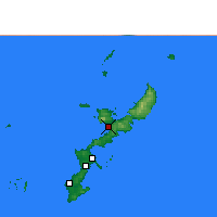 Nearby Forecast Locations - Nago - Harita