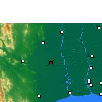 Nearby Forecast Locations - Nakhon Pathom - Harita