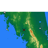 Nearby Forecast Locations - Trang - Harita