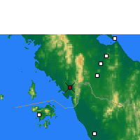 Nearby Forecast Locations - Satun - Harita
