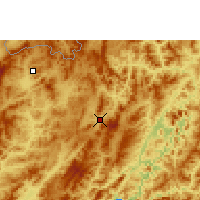 Nearby Forecast Locations - Oudomxay province - Harita