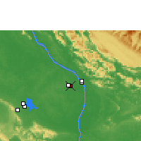 Nearby Forecast Locations - Thakhek - Harita